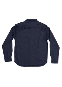 Iron & Resin Men's Bull Denim Mission Shirt in charcoal - men's shirt - detail view