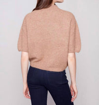 Charlie B - Balloon Elbow Sleeve Knit Sweater