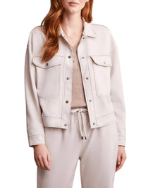 Tribal - Loose Fit Suede Jacket