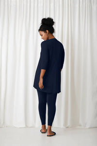 Sympli - V-neck Over Double Tunic