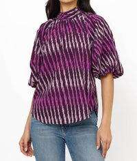 Oliphant - Button Neck Blouse