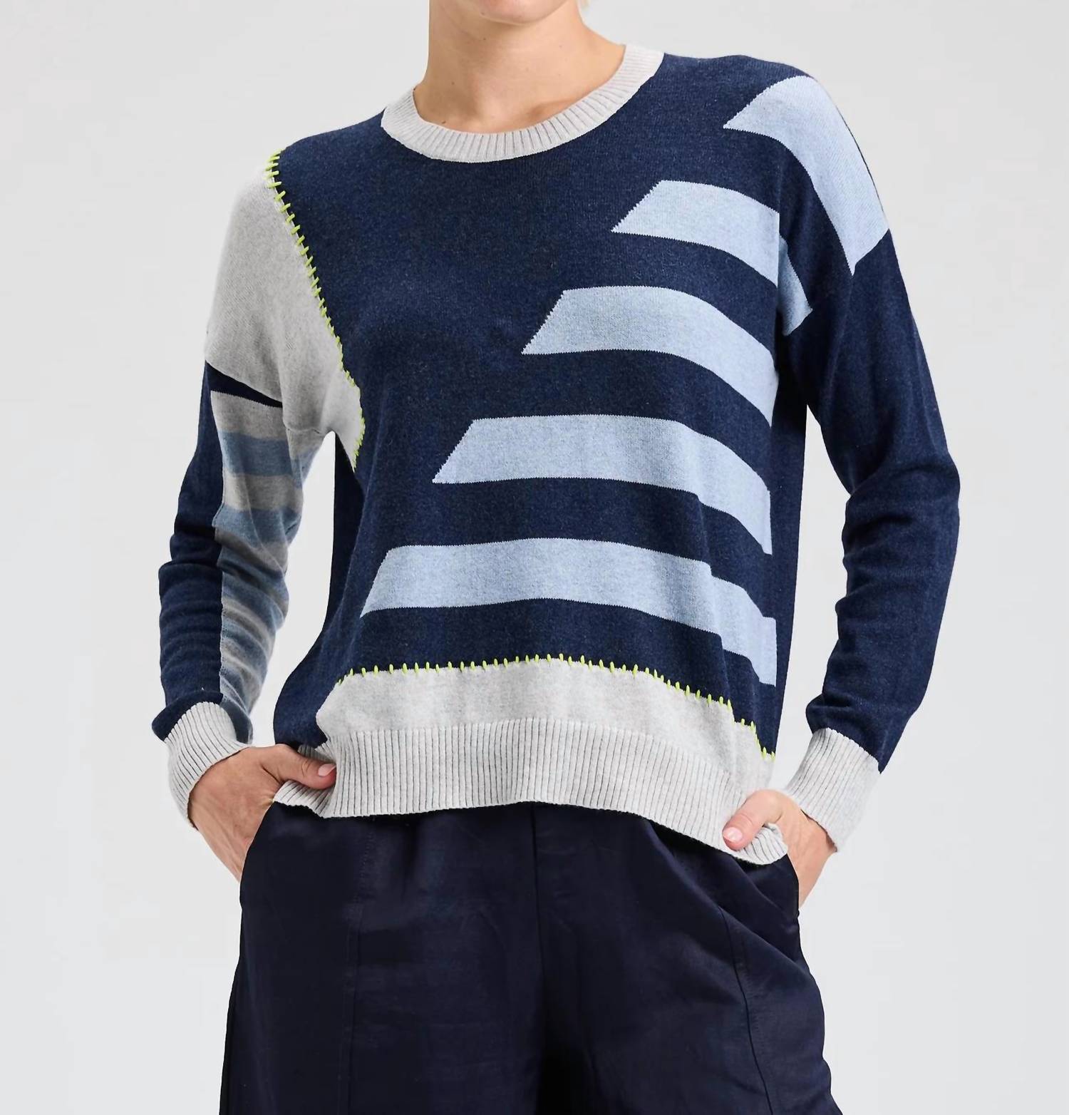 Zaket & Plover - Handwork Stripe Sweater