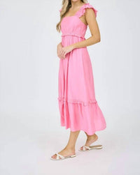 Blu Pepper - Amelia Ruffle Midi Dress