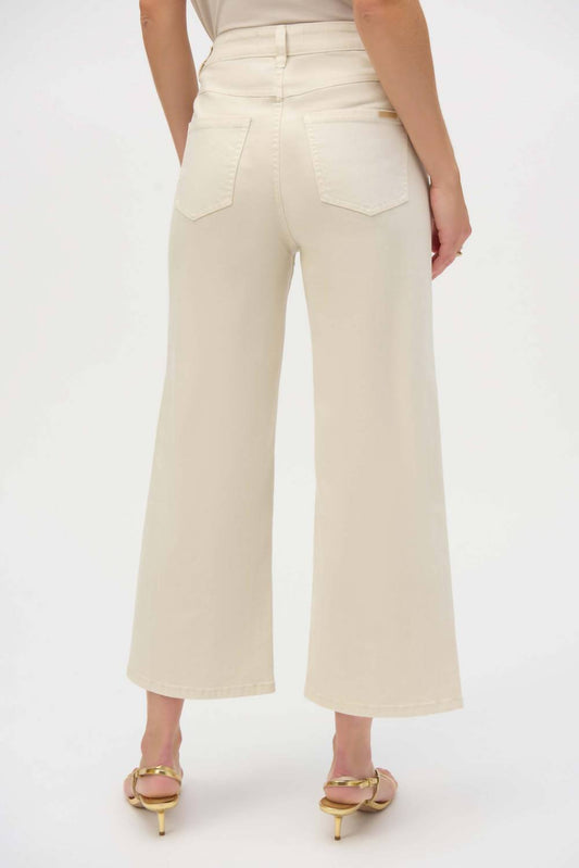 Joseph Ribkoff - Mid-rise Wide-leg Trousers