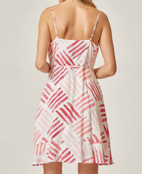Faux Wrap Dress