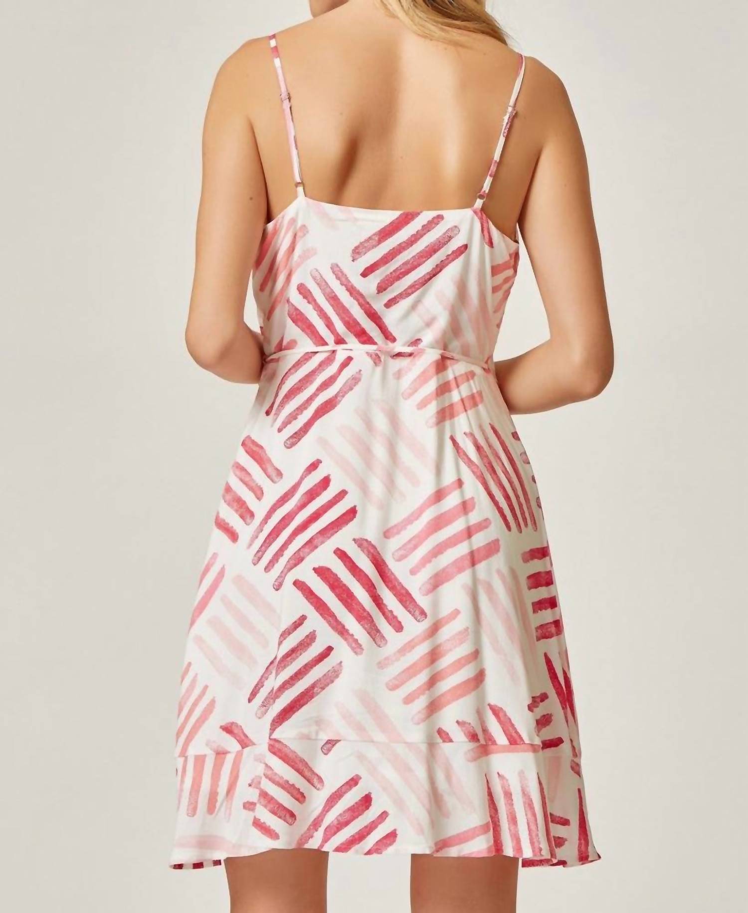 Faux Wrap Dress