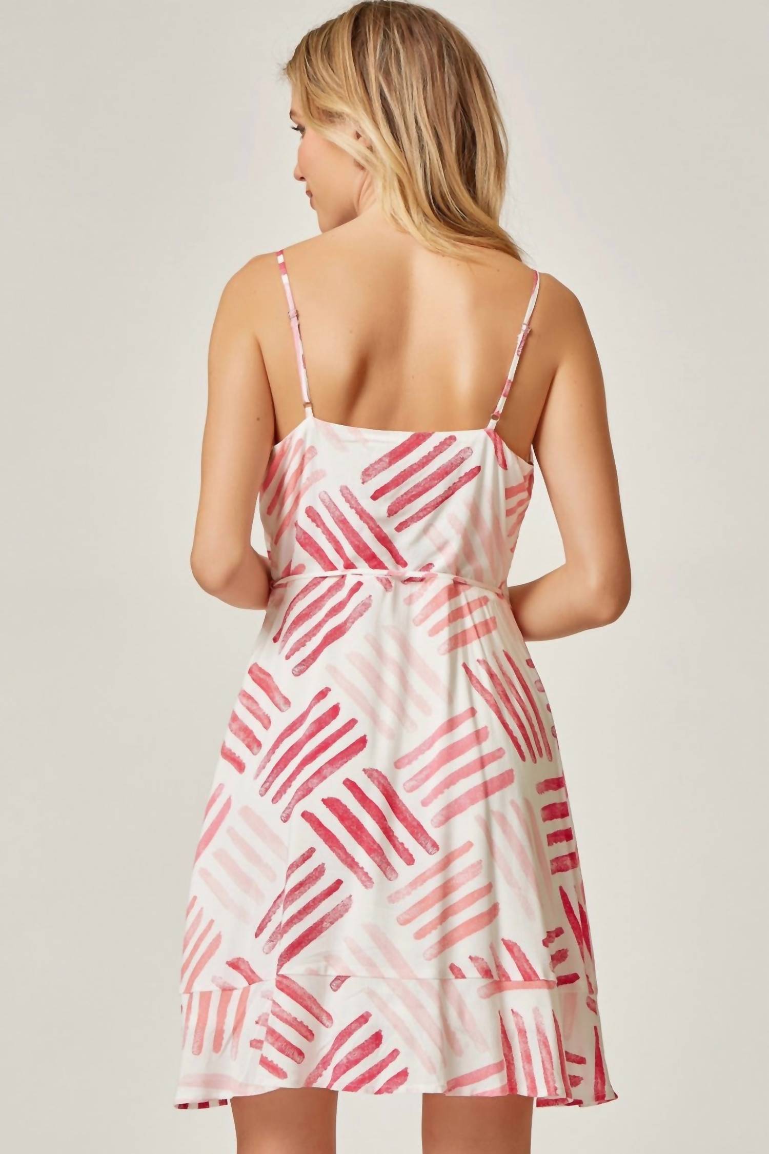 Faux Wrap Dress