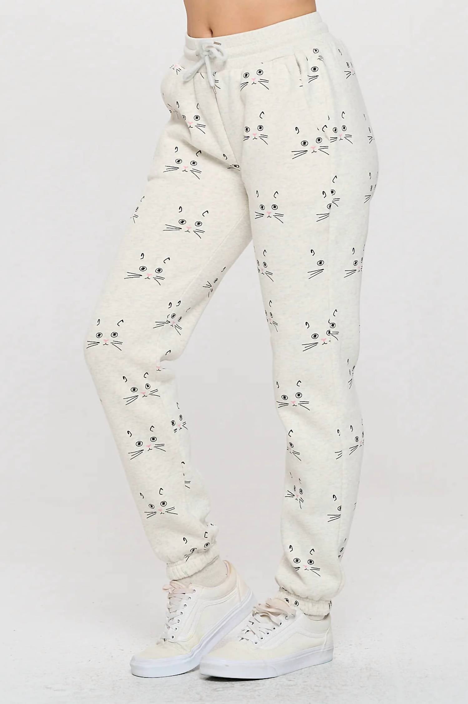 Sm Wardrobe - Luna Cat Sweats Lounge Set
