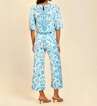 Mestiza New York - Charlize Scallop Boat Neck Top