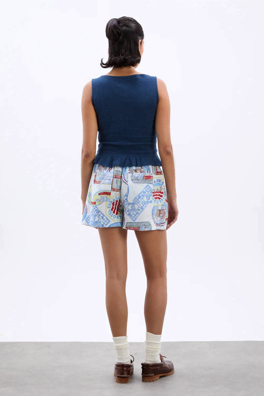 Damson Madder - Pull On Shorts