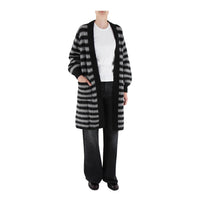 Luisa Cerano - Striped Long Wool Alpaca Sweater