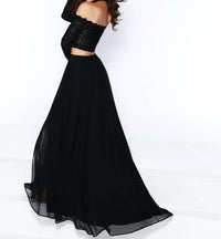 2Cute - Longsleeve Prom Dress - black - clothing - dresses