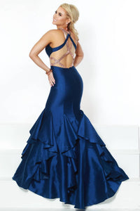 2Cute - Mermaid Prom Dress - blue - clothing - dresses
