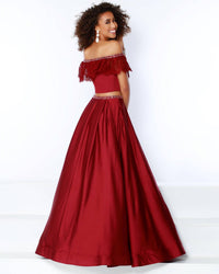 2Cute - Off The Shoulder Prom Dress - clothing - dresses - maxi