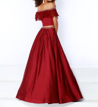 2Cute - Off The Shoulder Prom Dress - clothing - dresses - maxi