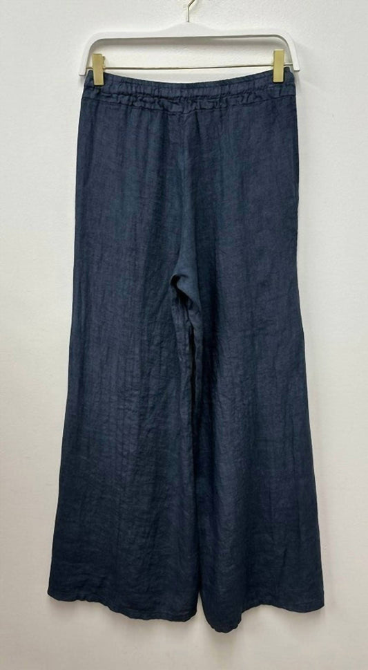 Venti6 - Women's Drawstring Wide Leg Pant