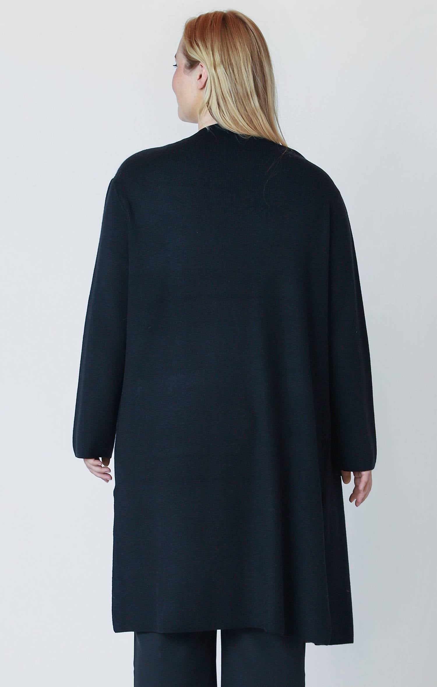 Dex - Longline Open Cardigan - Plus