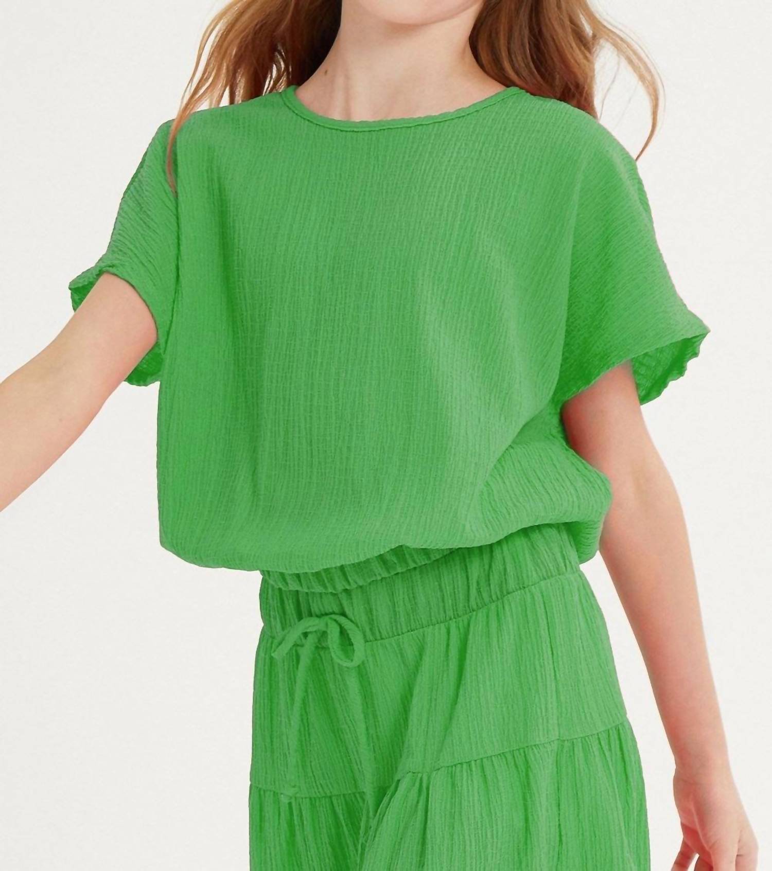 Good Girl - Elastic Waist Top