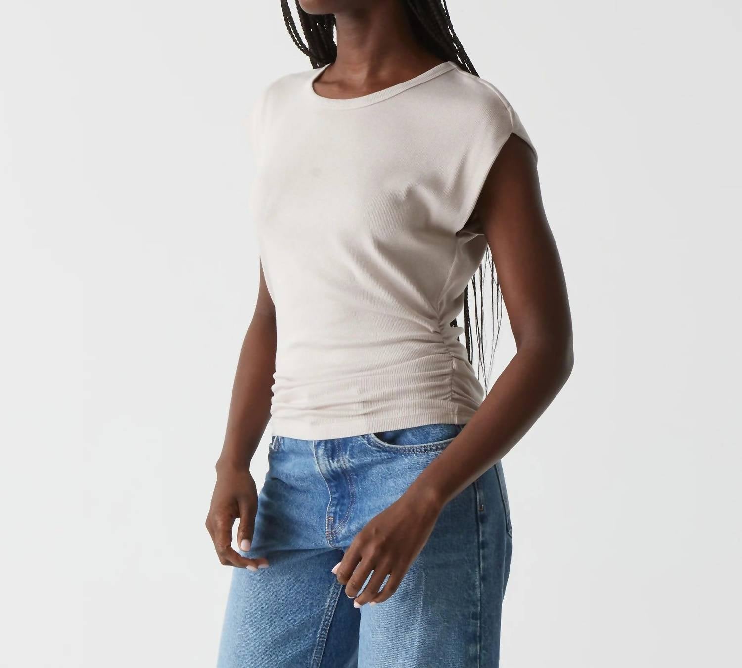 Michael Stars - Joni Power Shoulder Tee