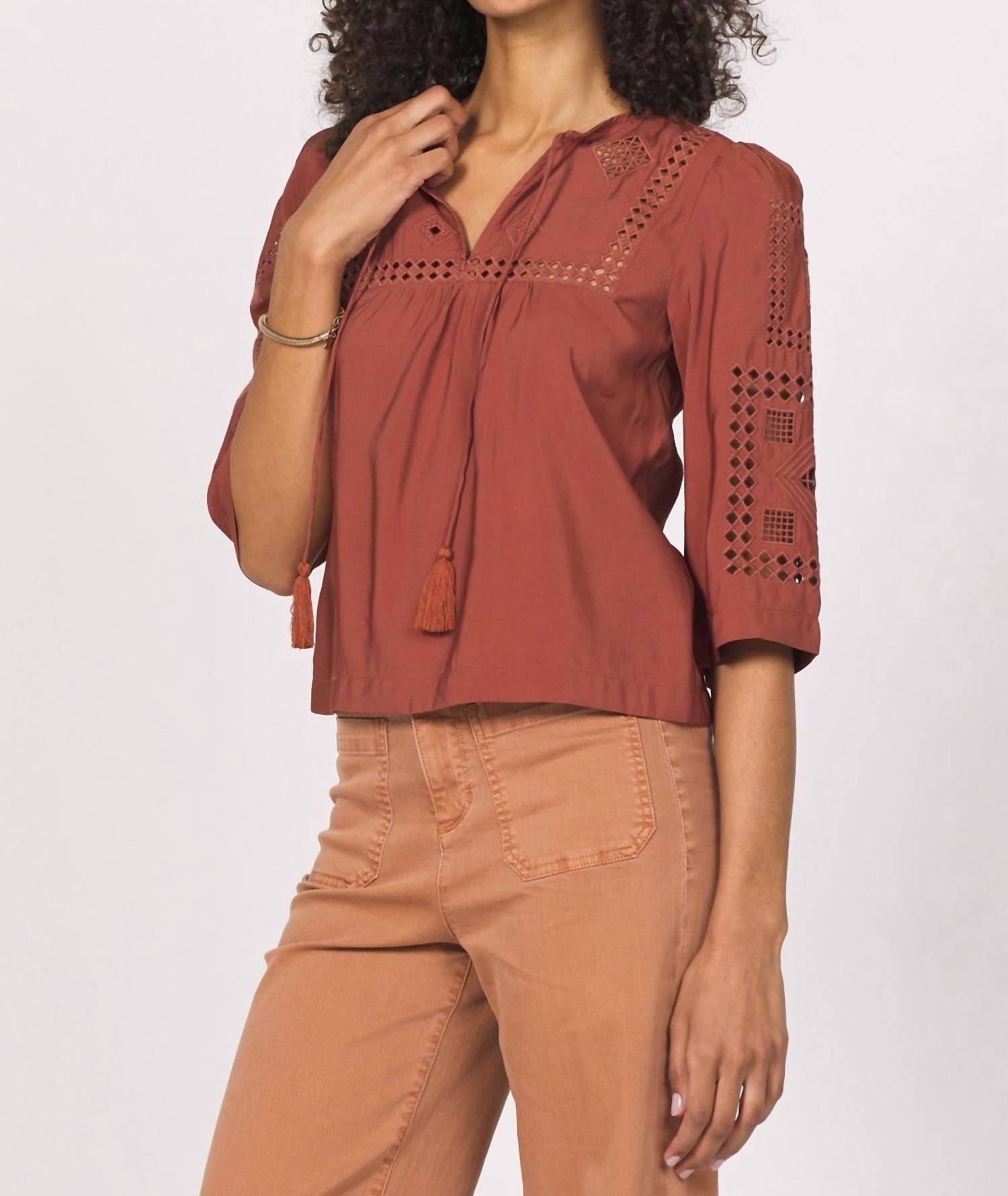 Another Love - SAMAYA EMBROIDERED TOP
