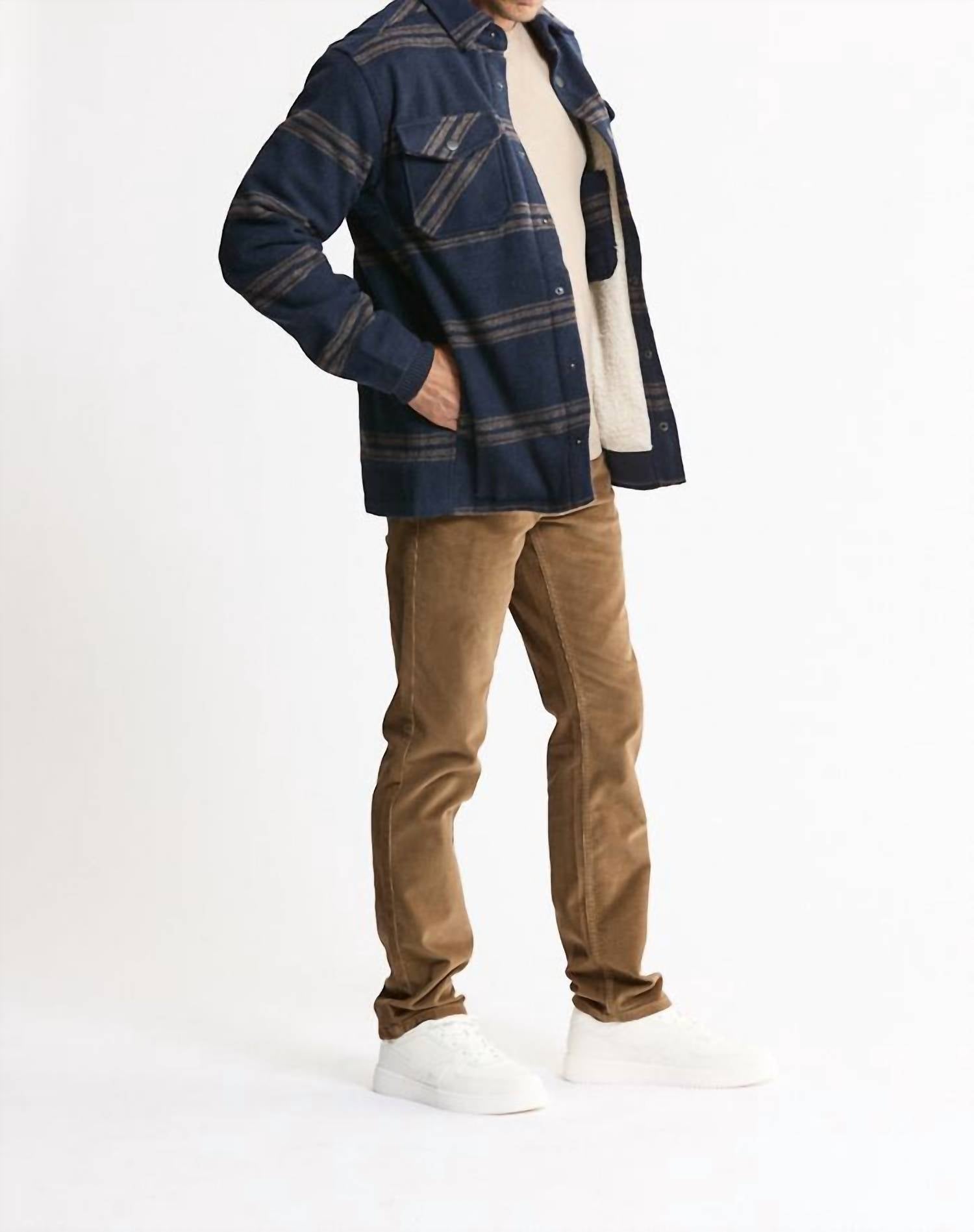 Jachs New York - Sherpa Lined Wool Blend Jacket