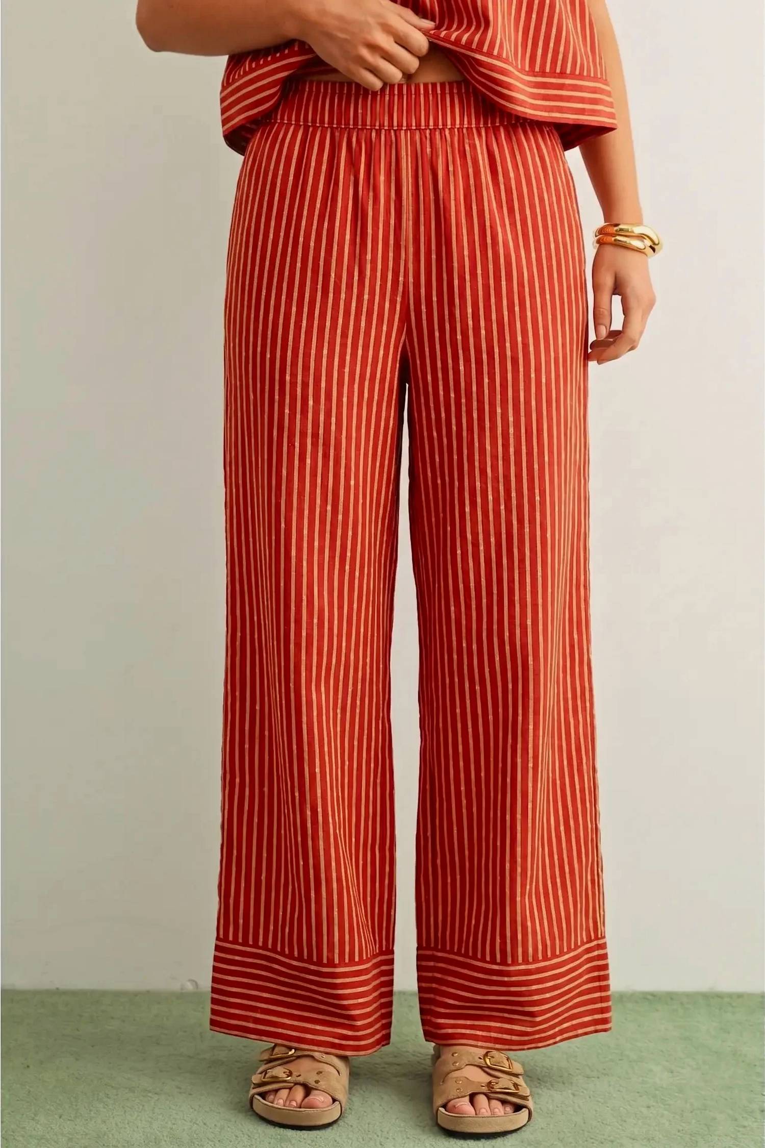 Miou Muse - Market Stripe Pants