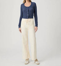 Paige - Ari Waistband Tie Jeans