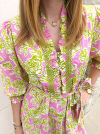 Uncle Frank - Jasmine Floral Midi Dress