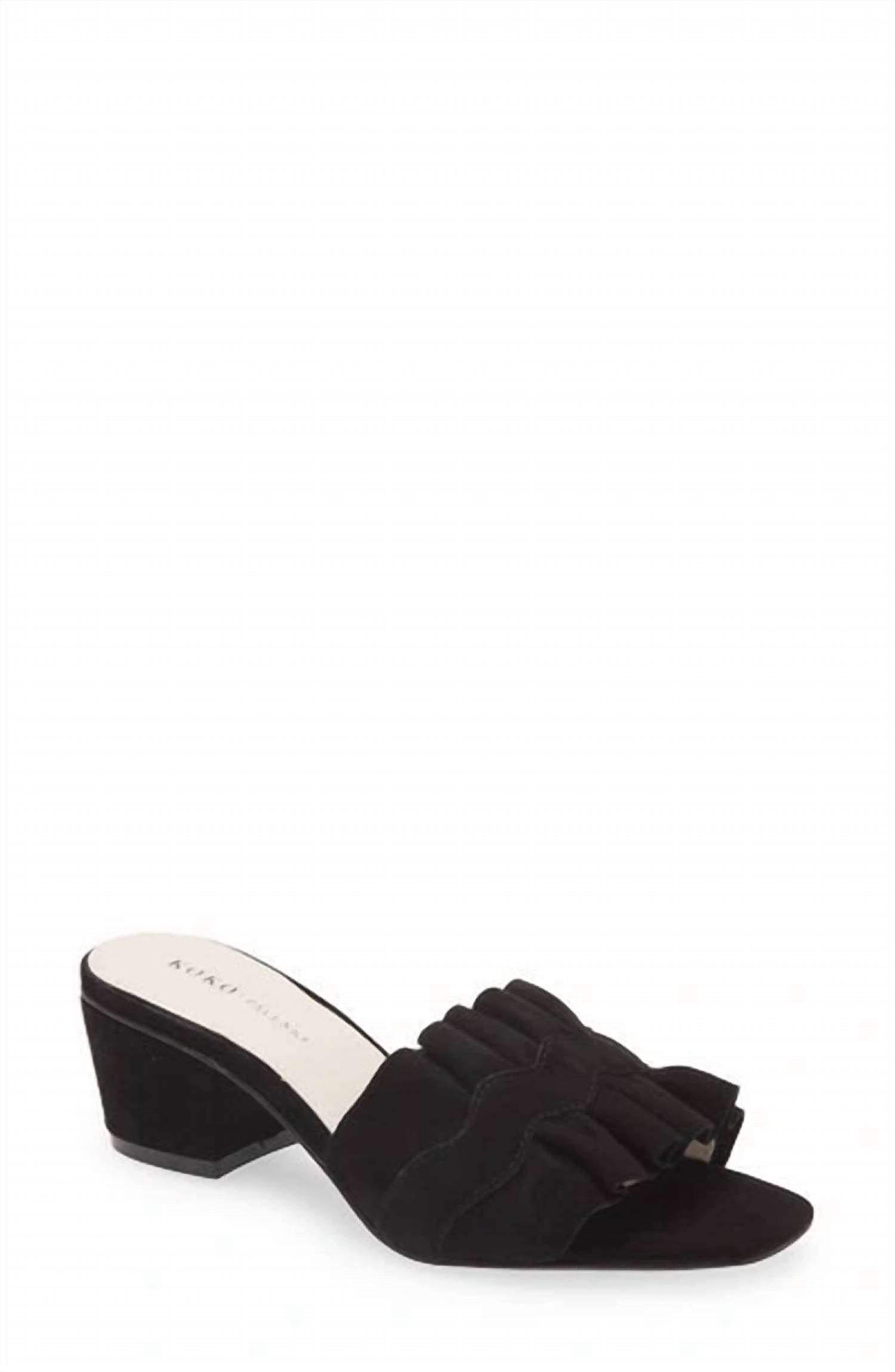 Koko + Palenki - Women's Camila Ruffle Slide Sandal