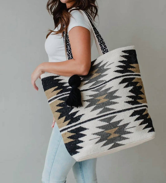 Panache Apparel - Aztec Tote Bag