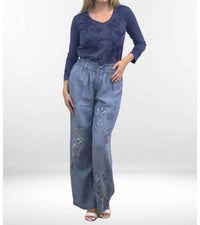 Caite & Kyla - Adriana Relaxed Pull On Pants
