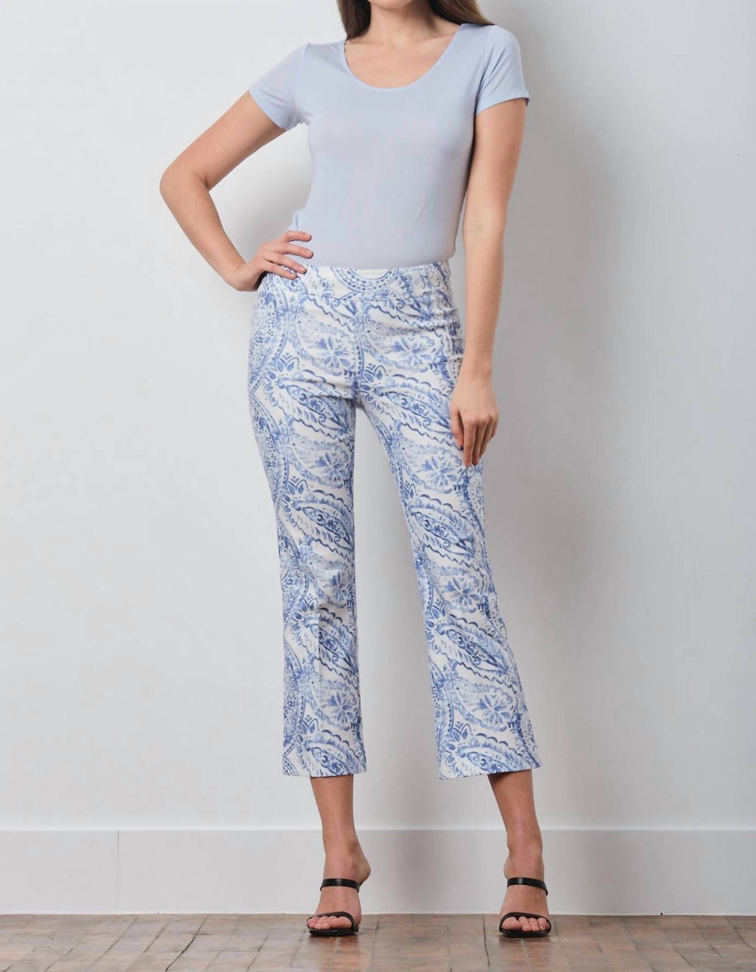 Avenue Montaigne - Leo Flare Cut Leg Pants