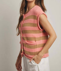 Wishlist - Laurel Knit Vest Cardigan