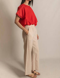 P.Cill - Billowy Poplin Top