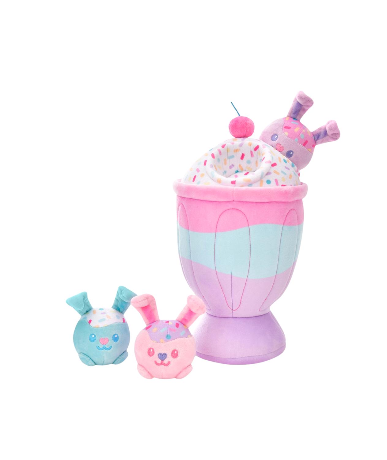 Iscream - Kid's Bunny Sundae Plush