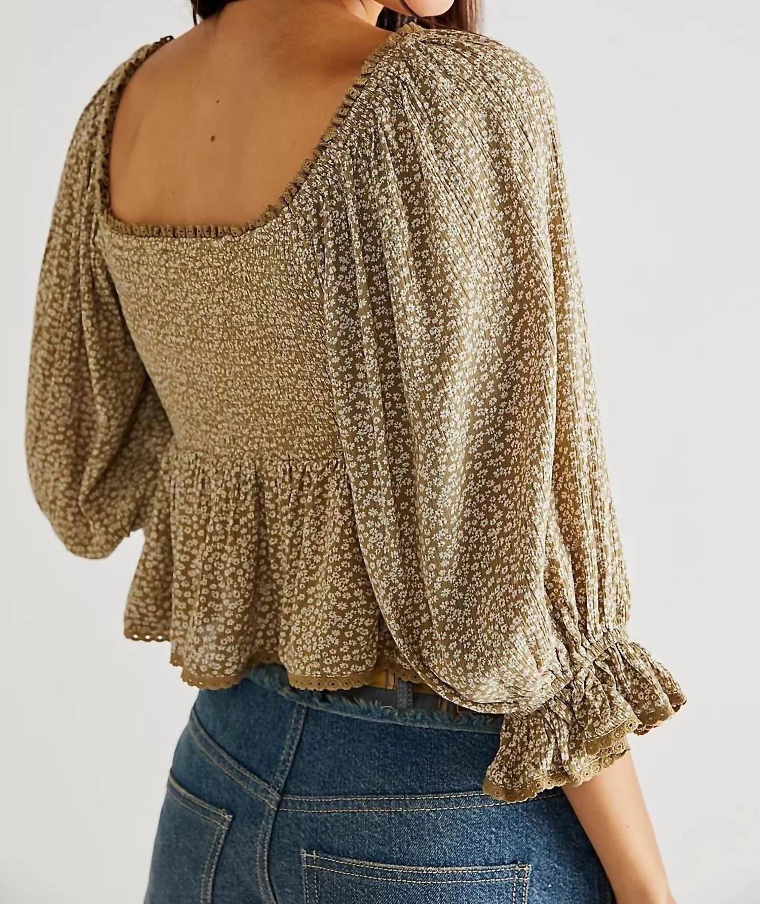 Free People - Brittnee Printed Top