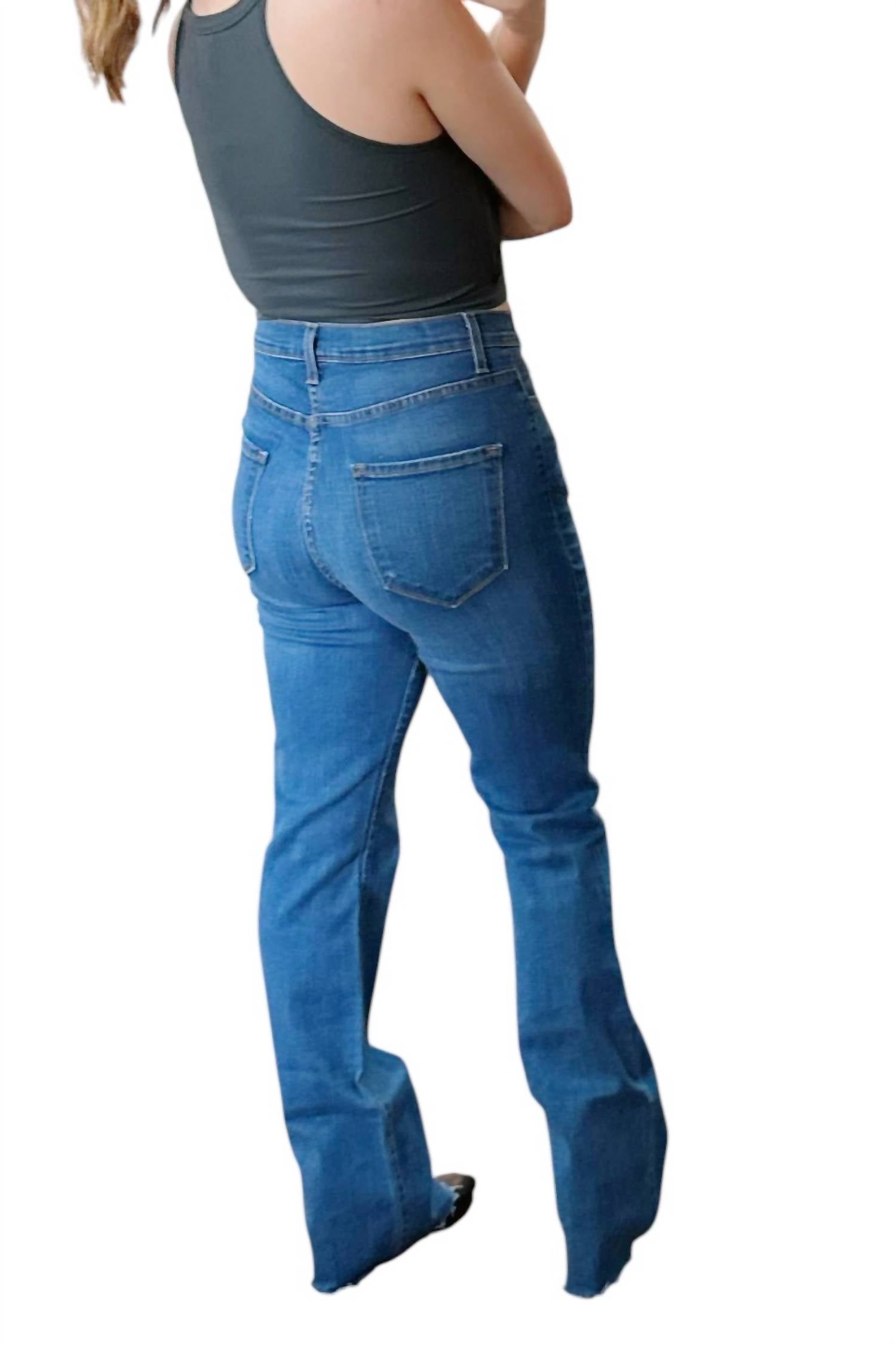 Vibrant M.I.U - High Rise Straight Leg Jeans