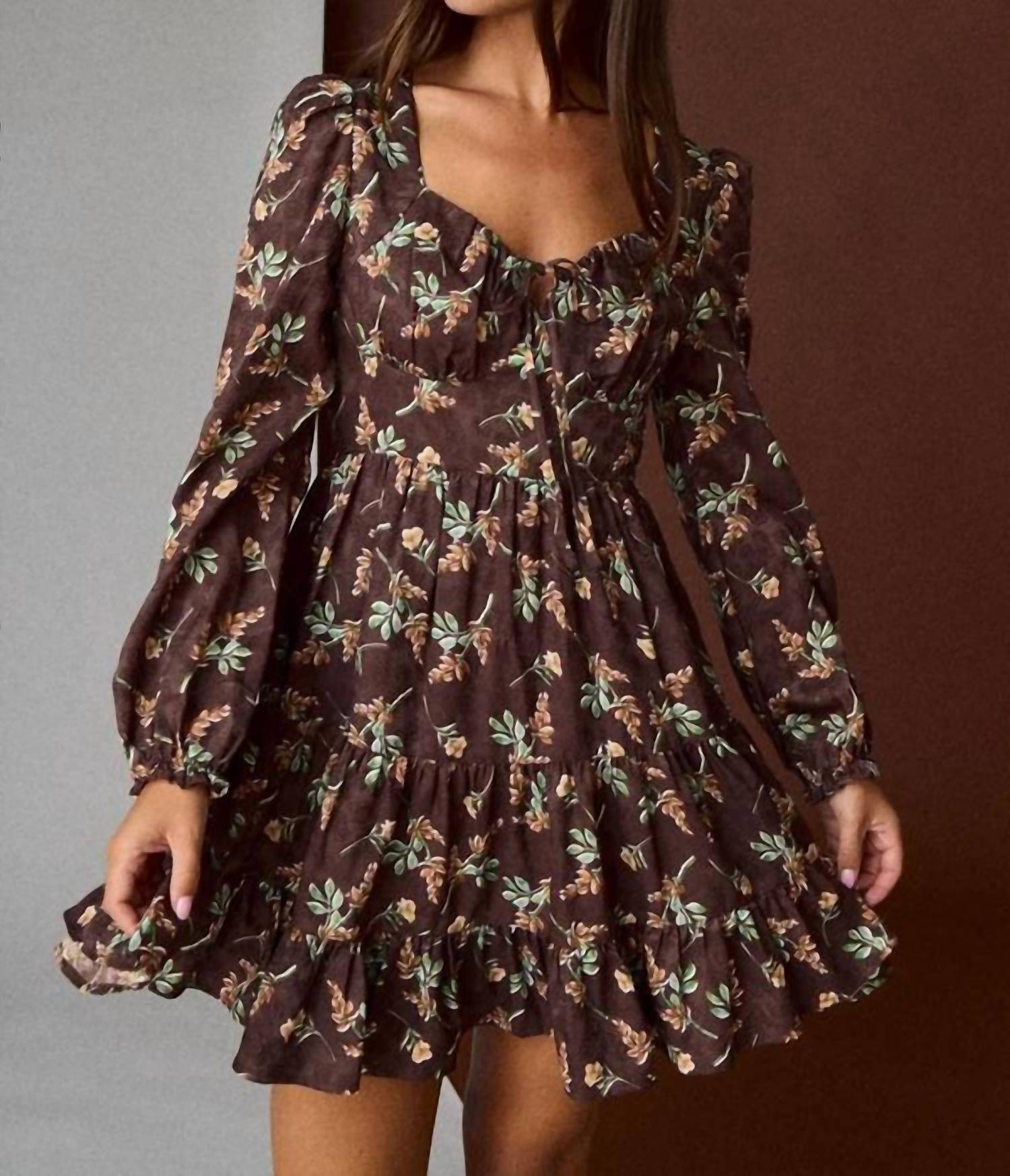 Blu Pepper - Francis Floral Mini Dress