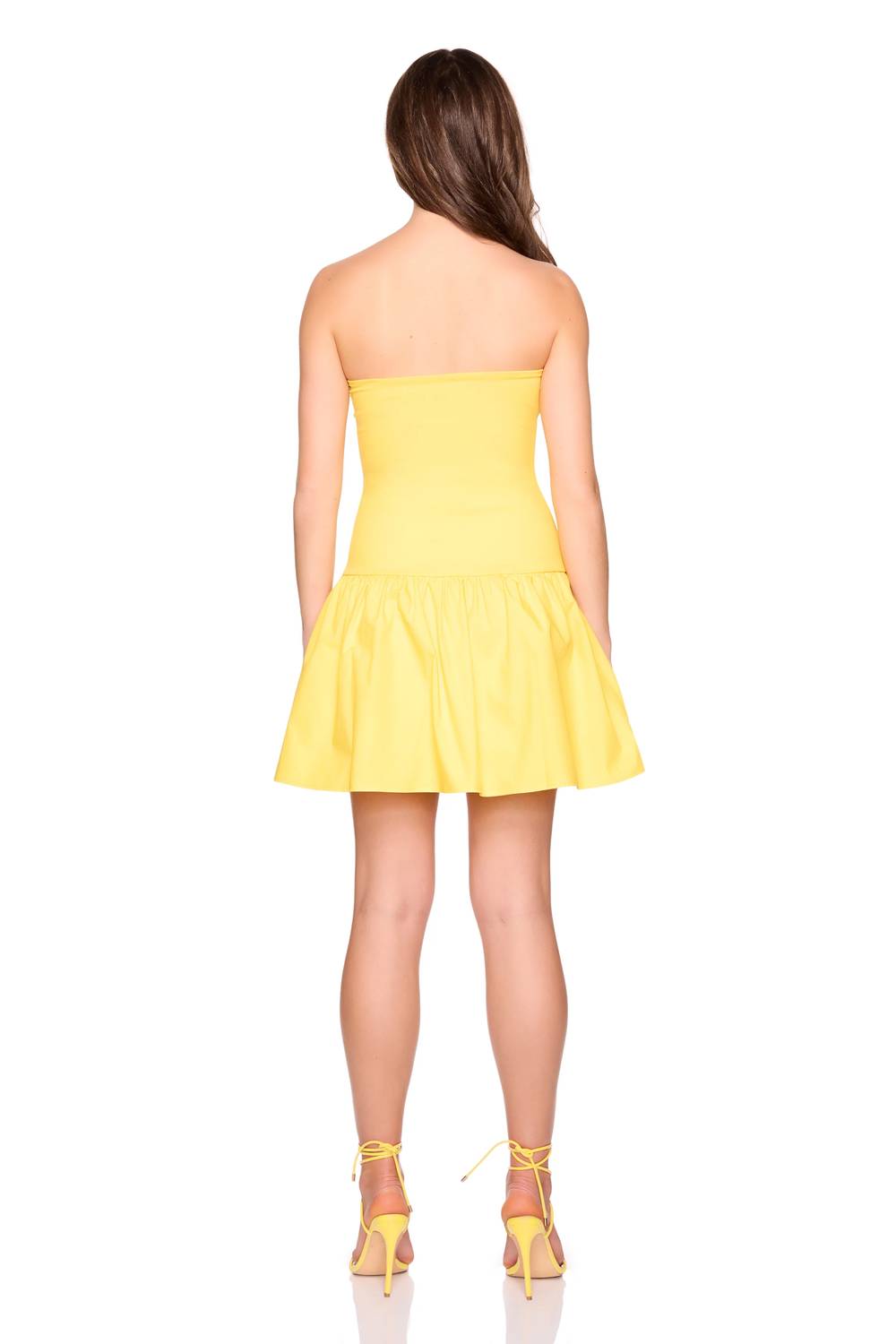 Susana Monaco - Knit Poplin Tube Drop Waist Dress