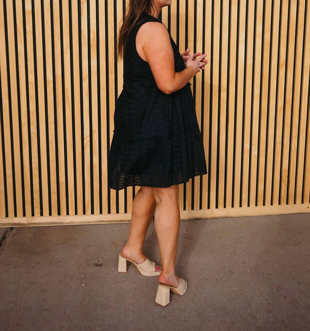 Elan - Eyelet Dress