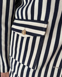Astr - Women's Stripe Blazer