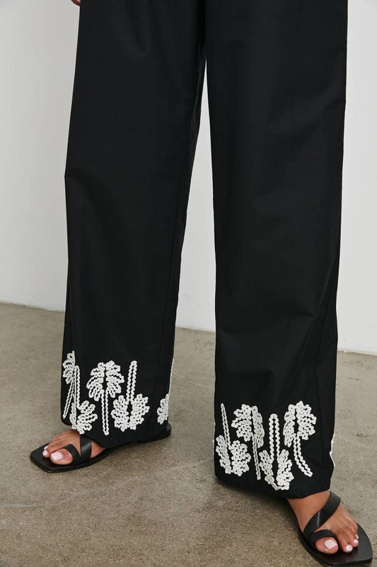 Rails - Emmie Hem Embroidered Pants