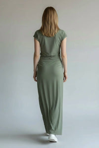 Dex - Side Tie Midi Dress
