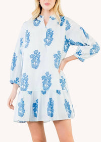 Thml - Blockprint Cotton Tiered Dress