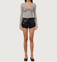 Tandy Wear - Justine Justine Front Twisted Jersey Top