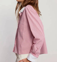 The Shirt - Long Sleeve Boxy Crop Shirt