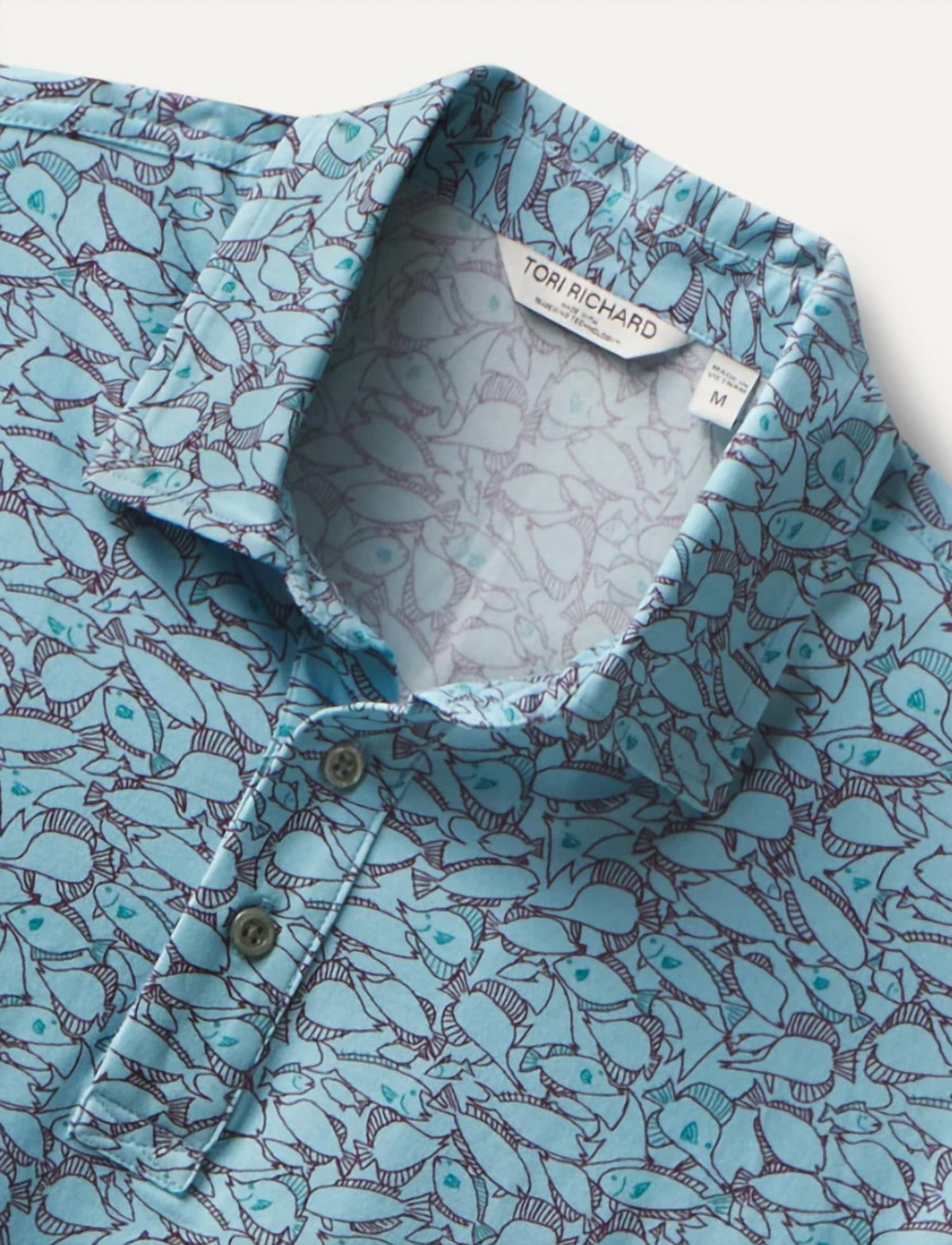 Tori Richard - Men's Aerial View Polo -plus