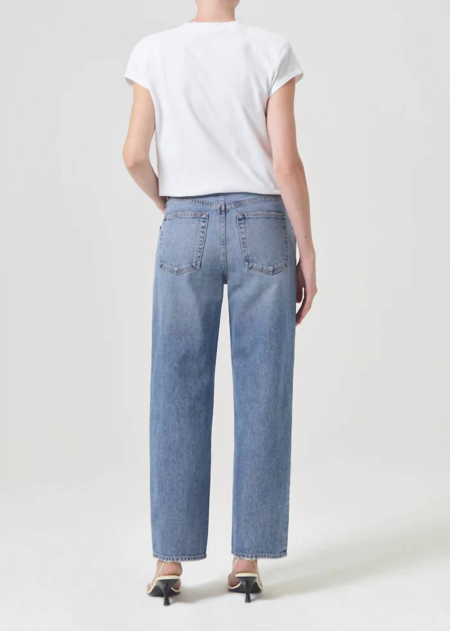 Agolde - The Fold High-rise Jeans
