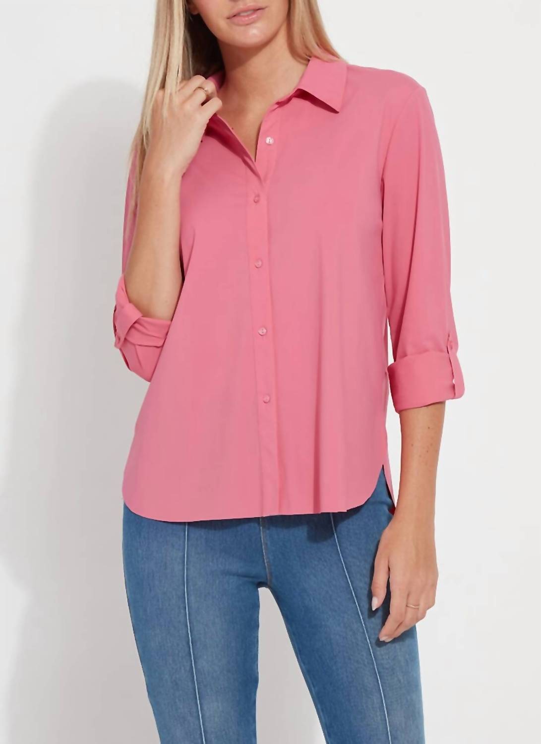 Lysse - Roll Tab Connie Button Down Shirt