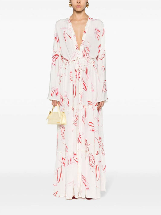 Evarae - Talia Floral Print Maxi Dress